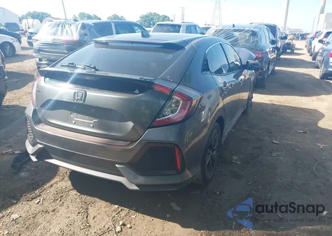 2017 Honda Civic Ex из США, поврежденный, VIN SHHFK7H57HU223662